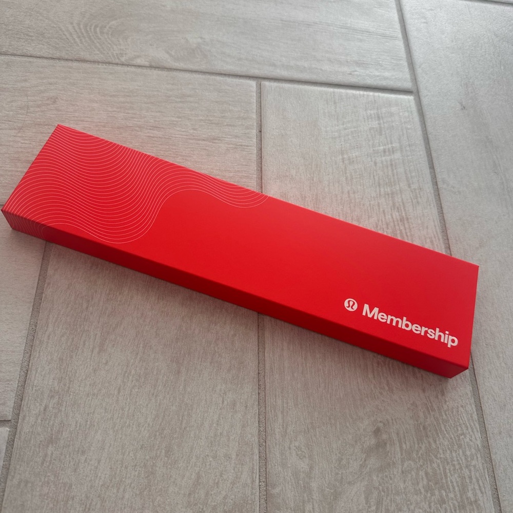 Lululemon Members Only Key Chain